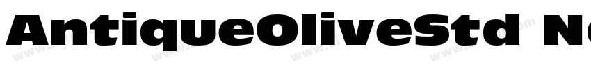 AntiqueOliveStd Nord字体转换